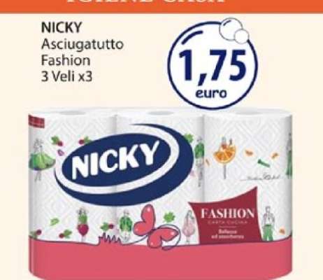 NICKY Asciugatutto Fashion
