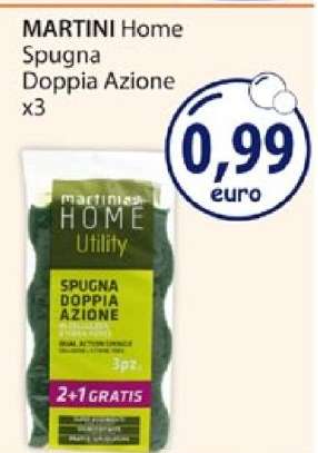 MARTINI Home Spugna Doppia Azione x3