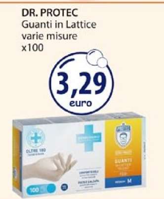 DR. PROTEC Guanti in Lattice
