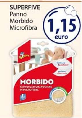 SUPERFIVE Panno Morbido Microfibra