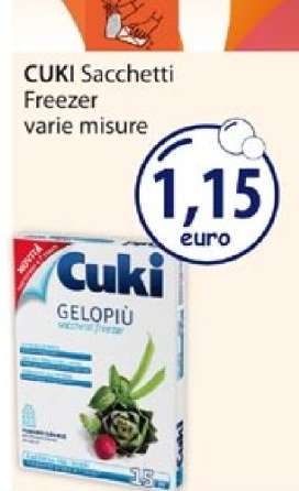 CUKI Sacchetti Freezer