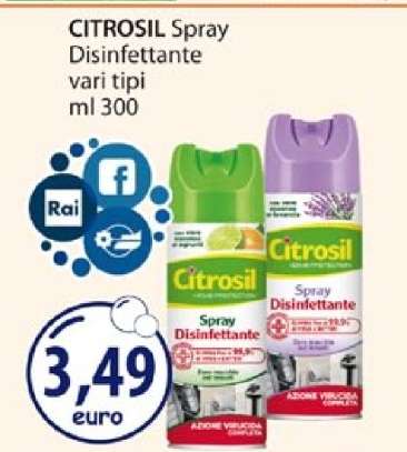 Citrosil Spray Disinfettante