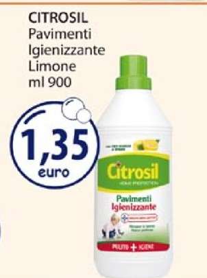 CITROSIL Pavimenti Igienizzante Limone