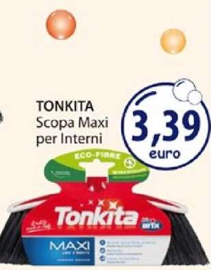 TONKITA Scopa Maxi per Interni