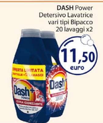 DASH Power Detersivo Lavatrice