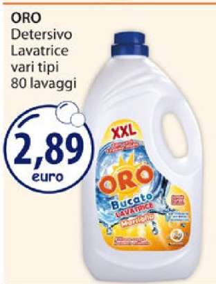 ORO Detersivo Lavatrice