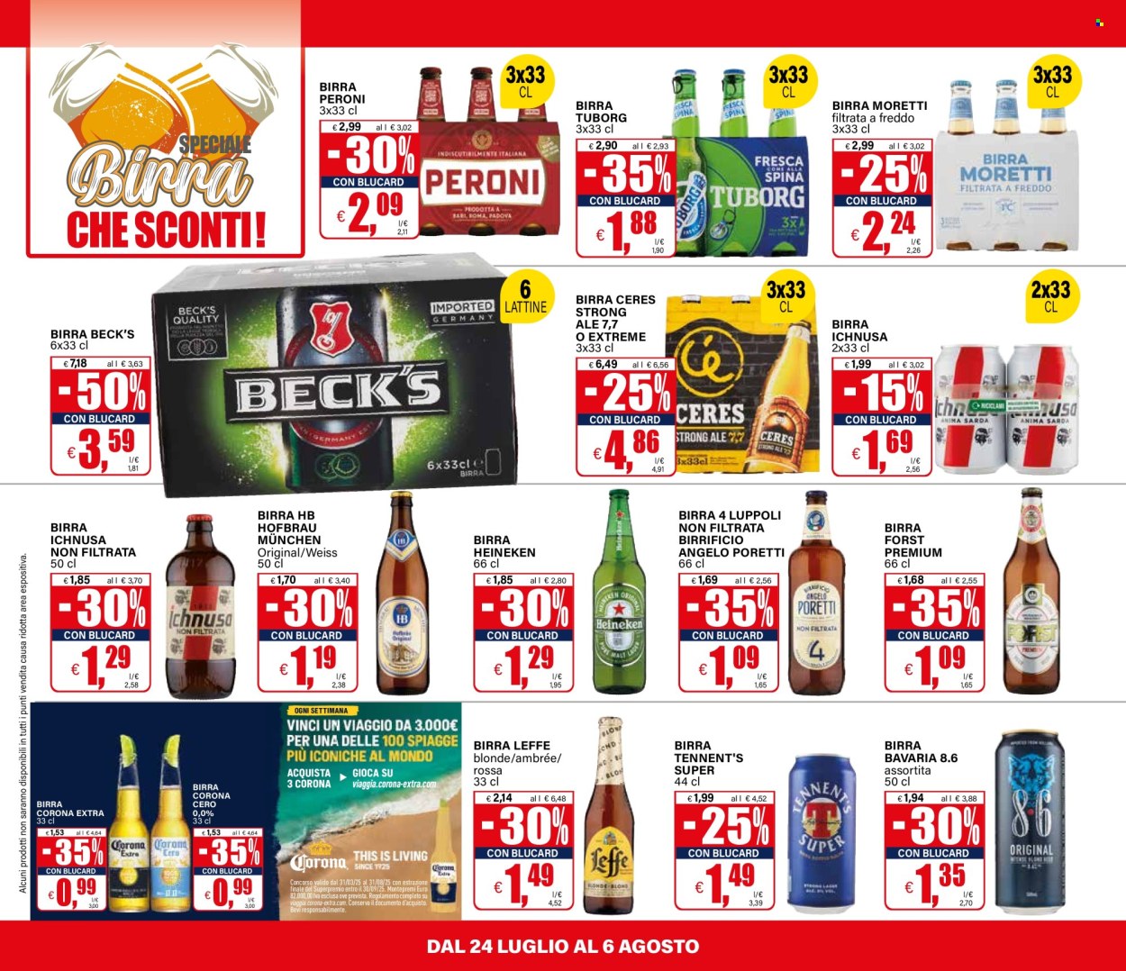 Volantino Il Gigante - 24/7/2025 - 6/8/2025. Pagina 24