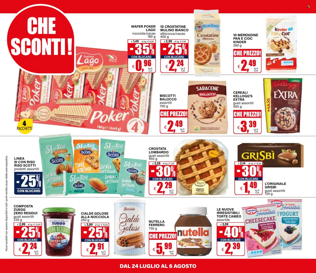 Volantino Il Gigante - 24/7/2025 - 6/8/2025. Pagina 34