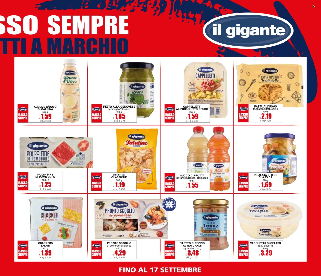 Volantino Il Gigante - 28/7/2025 - 17/9/2025. Pagina 3