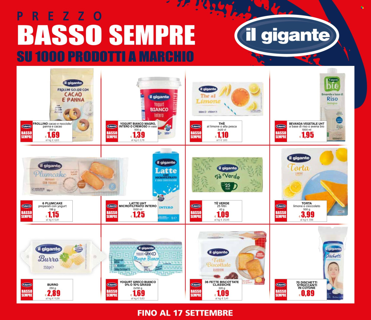 Volantino Il Gigante - 28/7/2025 - 17/9/2025. Pagina 7