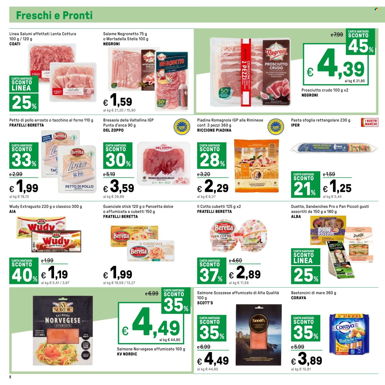 Volantino Iper, La grande i - 24/7/2025 - 3/8/2025. Pagina 8