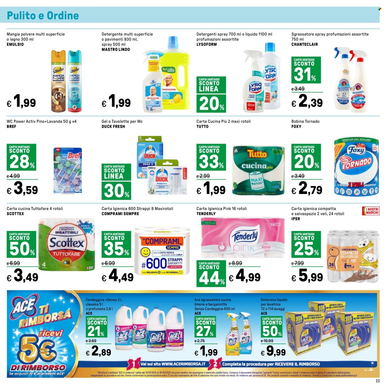 Volantino Iper, La grande i - 24/7/2025 - 3/8/2025. Pagina 23