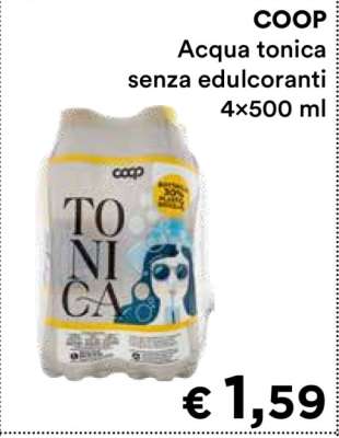 COOP Acqua Tonica