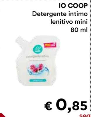 IO COOP Detergente intimo lenitivo mini