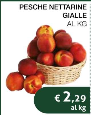PESCHE NETTARINE GIALLE