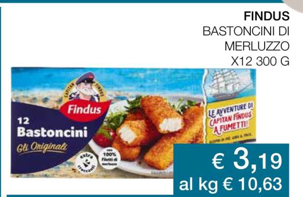 Findus Bastoncini di Merluzzo