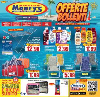 Volantino Maury's - 26/7/2025 - 9/8/2025.