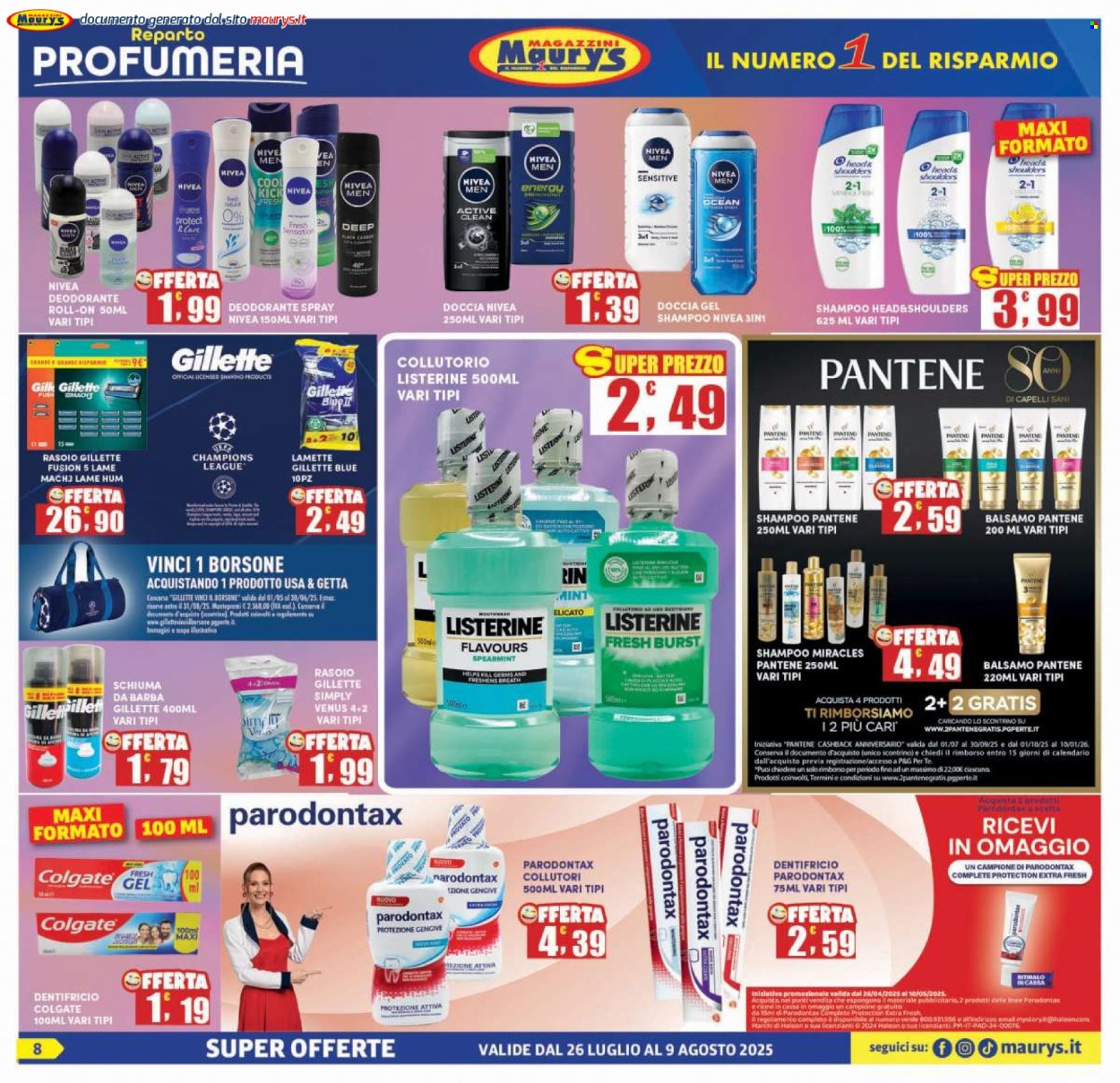 Volantino Maury's - 26/7/2025 - 9/8/2025. Pagina 8