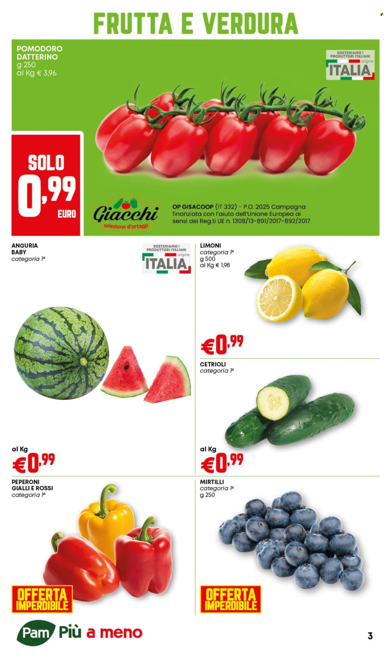 Volantino Pam Panorama - 24/7/2025 - 6/8/2025. Pagina 3