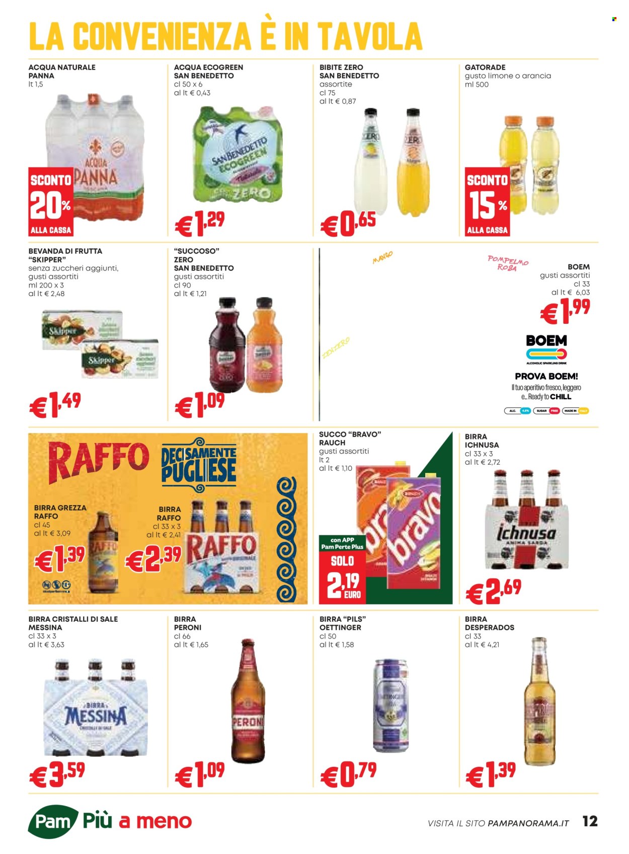 Volantino Pam Panorama - 24/7/2025 - 6/8/2025. Pagina 12