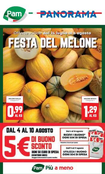 Volantino Pam Panorama - 24/7/2025 - 6/8/2025.