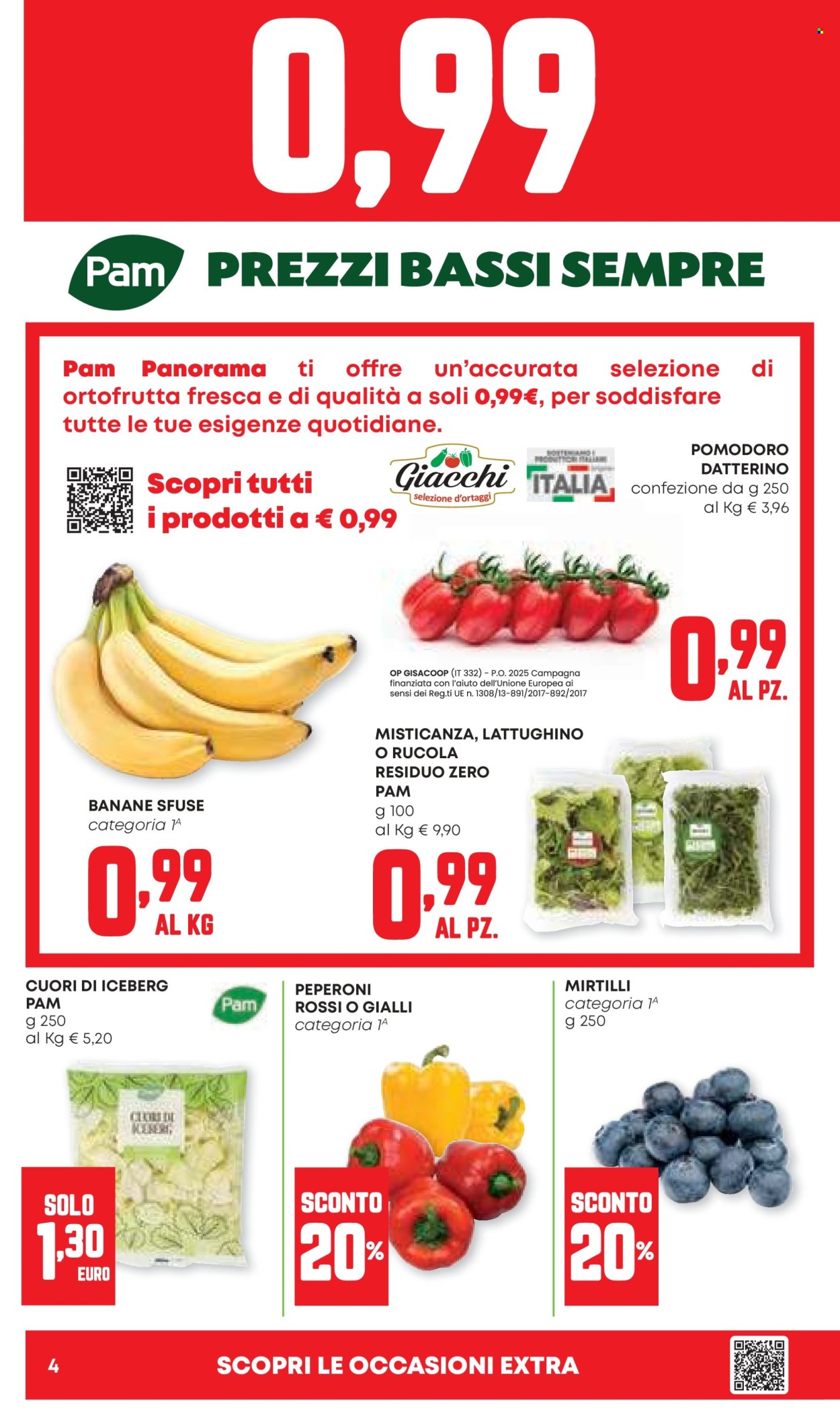 Volantino Pam Panorama - 24/7/2025 - 6/8/2025. Pagina 4