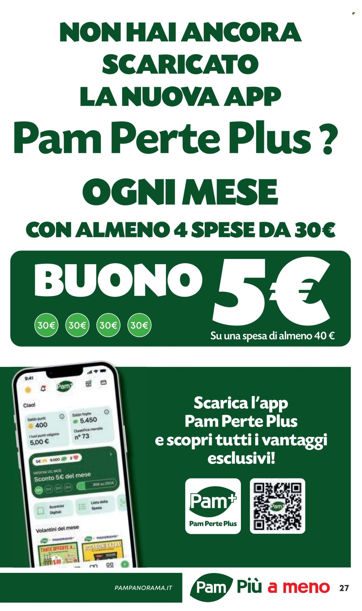 Volantino Pam Panorama - 24/7/2025 - 6/8/2025. Pagina 27