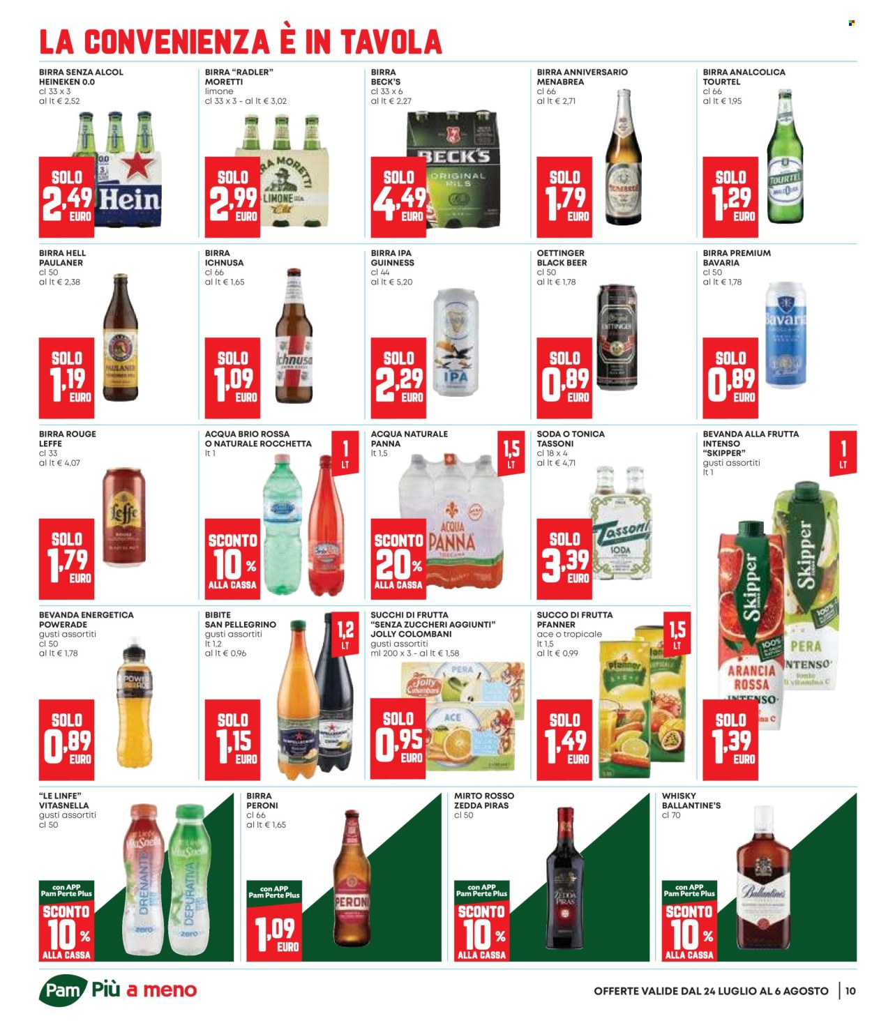 Volantino Pam Panorama - 24/7/2025 - 6/8/2025. Pagina 10