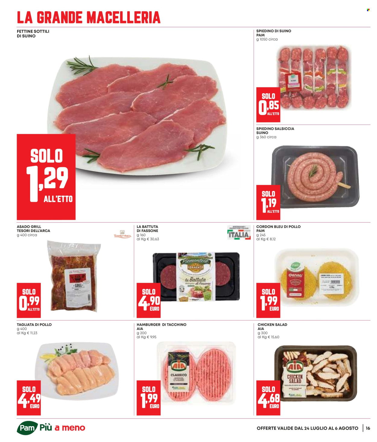 Volantino Pam Panorama - 24/7/2025 - 6/8/2025. Pagina 16