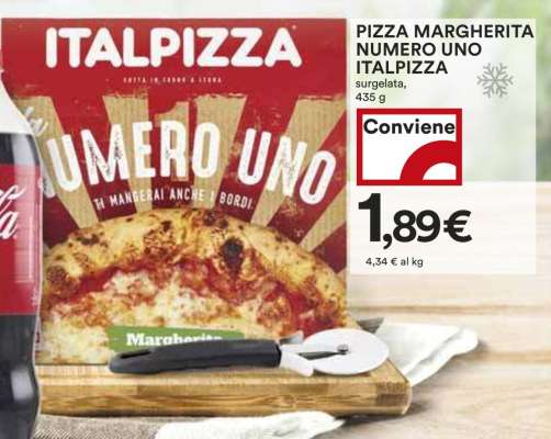 PIZZA MARGHERITA NUMERO UNO ITALPIZZA