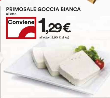 PRIMOSALE GOCCIA BIANCA