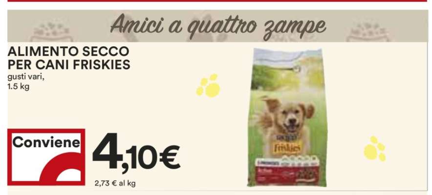 Alimento Secco per Cani Friskies