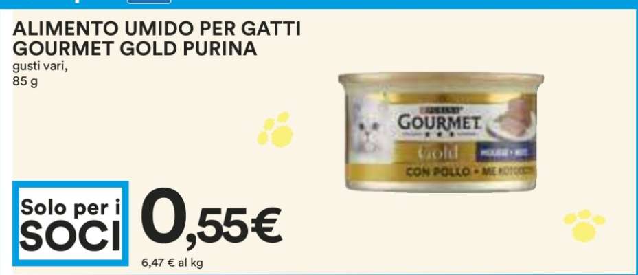 Alimento umido per gatti Gourmet Gold Purina