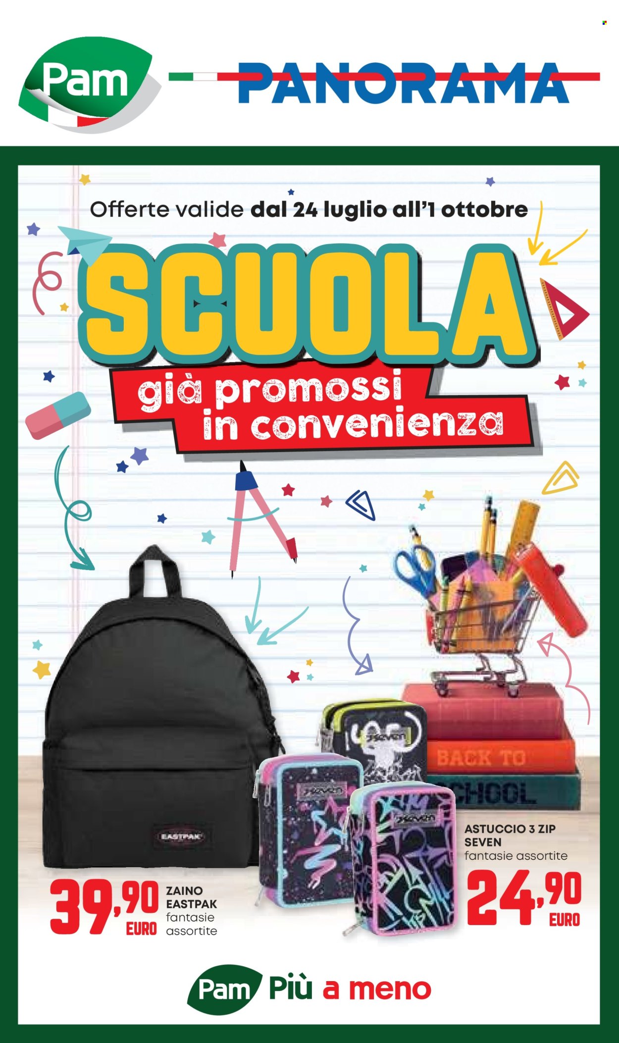 Volantino Pam Panorama - 24/7/2025 - 1/10/2025. Pagina 1
