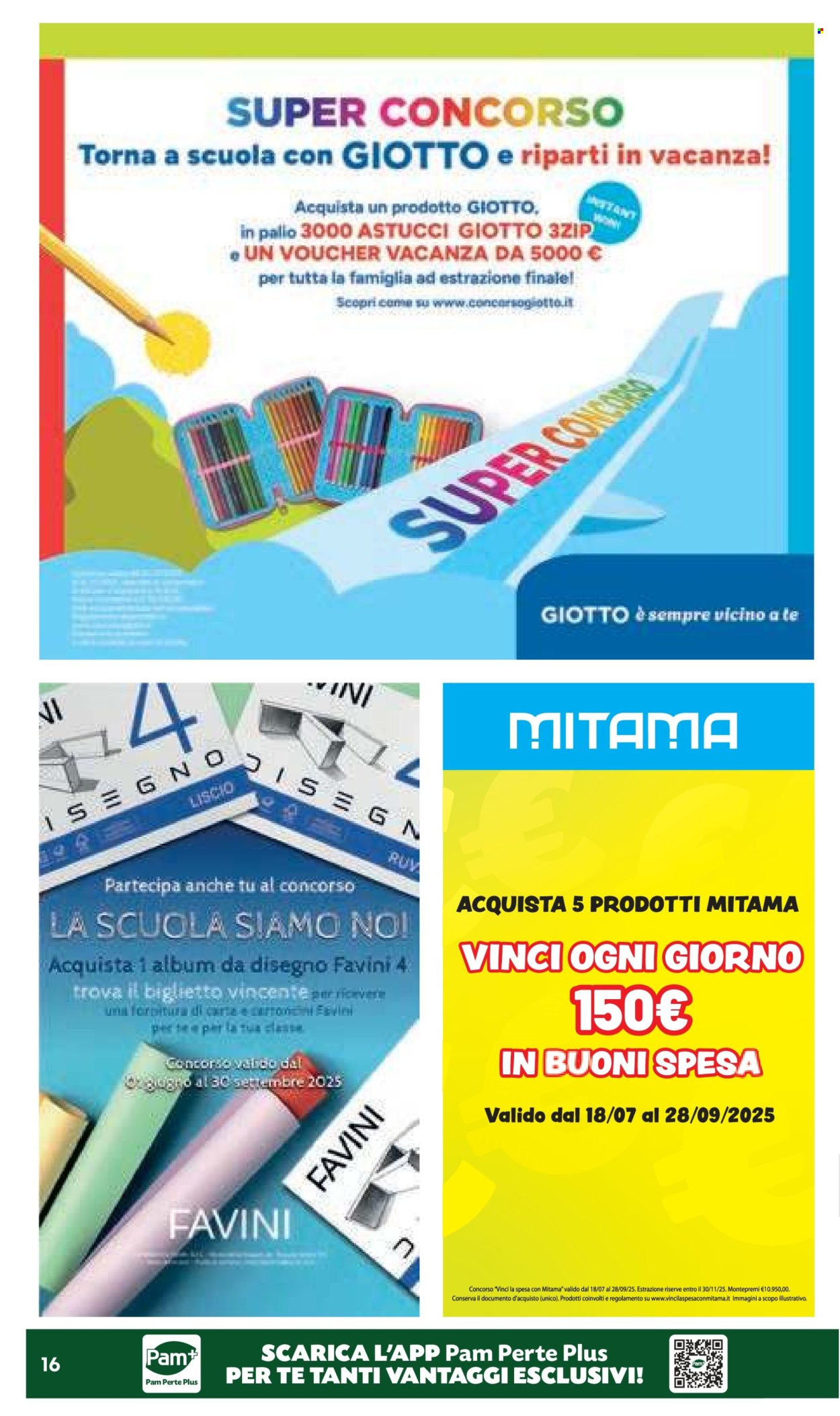 Volantino Pam Panorama - 24/7/2025 - 1/10/2025. Pagina 16
