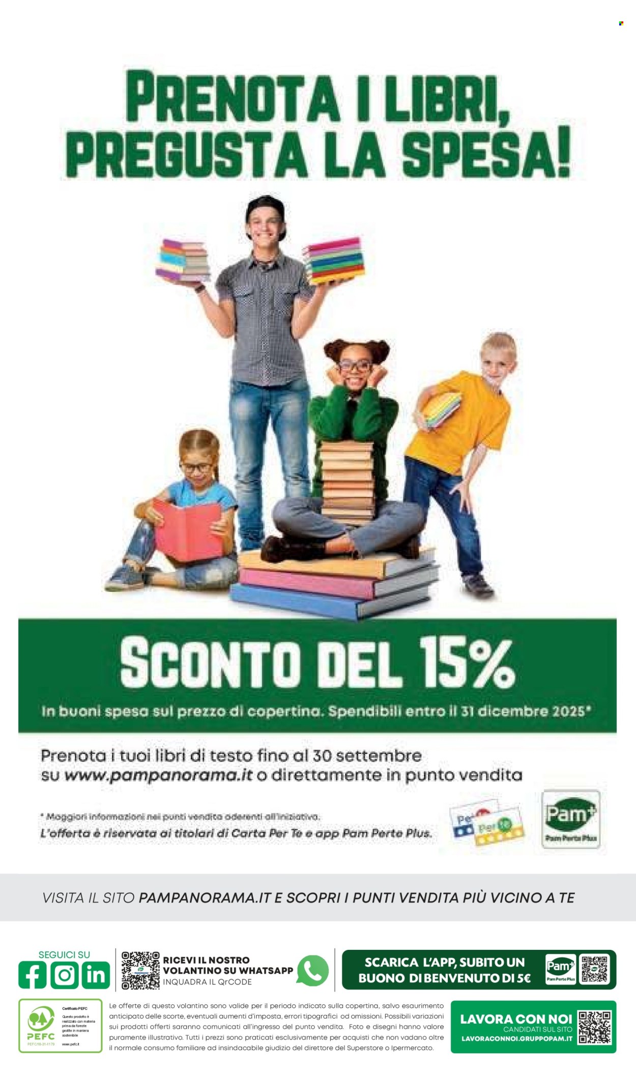 Volantino Pam Panorama - 24/7/2025 - 1/10/2025. Pagina 17