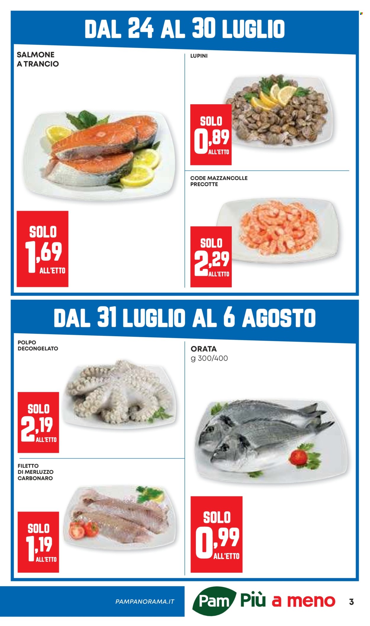 Volantino Panorama - 24/7/2025 - 6/8/2025. Pagina 3