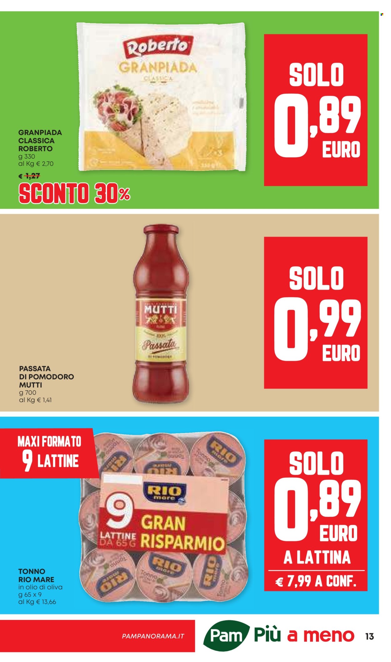 Volantino Panorama - 24/7/2025 - 6/8/2025. Pagina 13