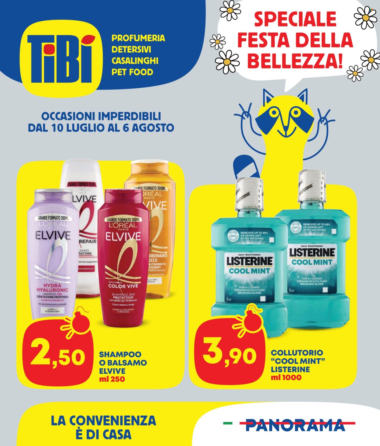 Volantino Panorama - 10/7/2025 - 6/8/2025. Pagina 1