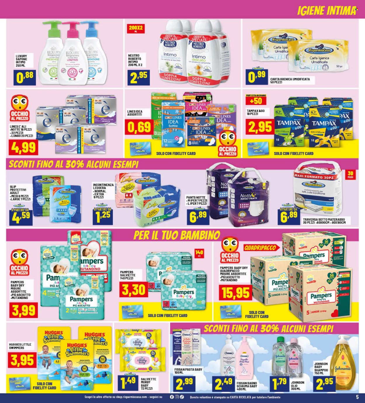Volantino Risparmio Casa - 24/7/2025 - 10/8/2025. Pagina 5