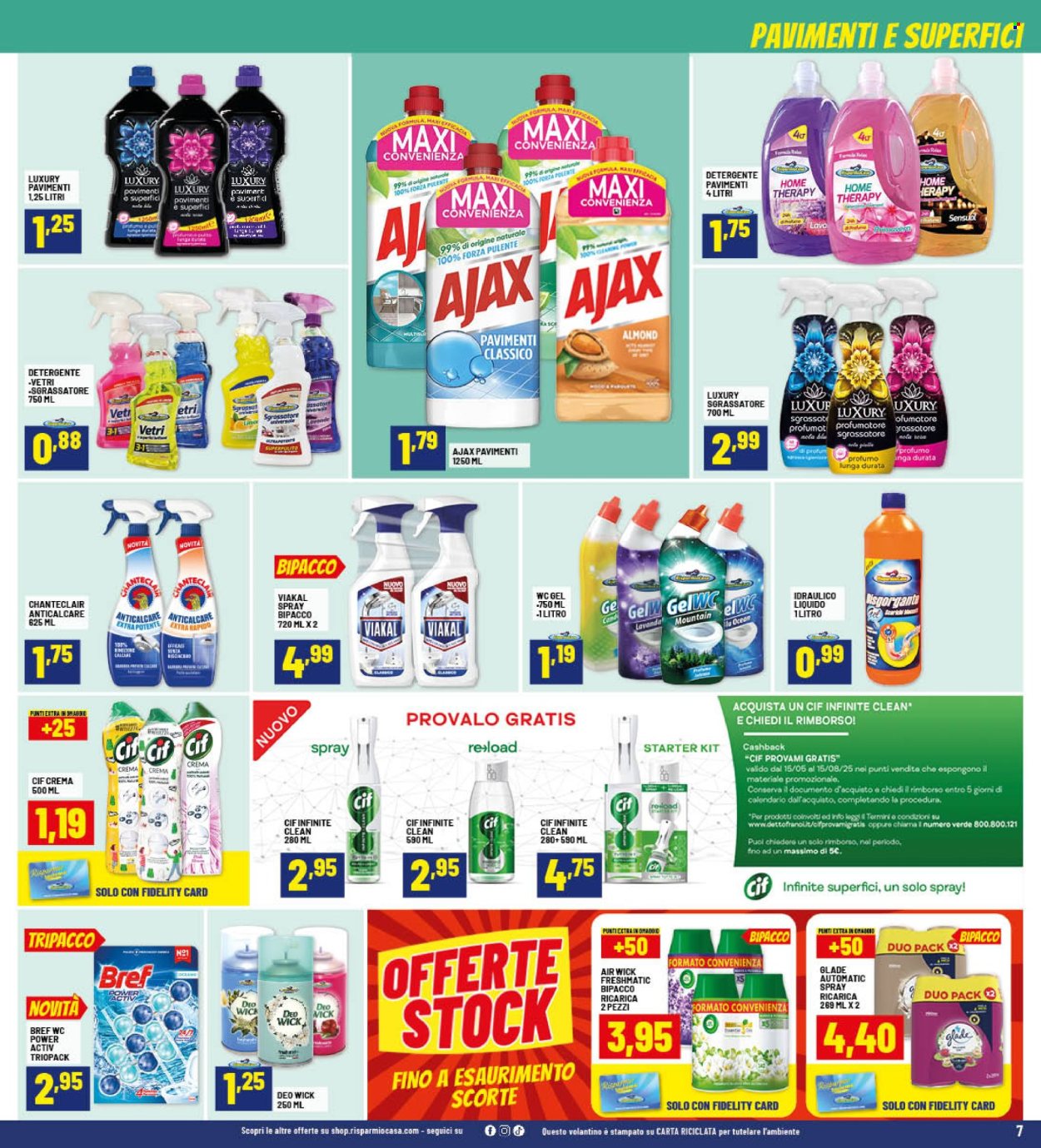 Volantino Risparmio Casa - 24/7/2025 - 10/8/2025. Pagina 7