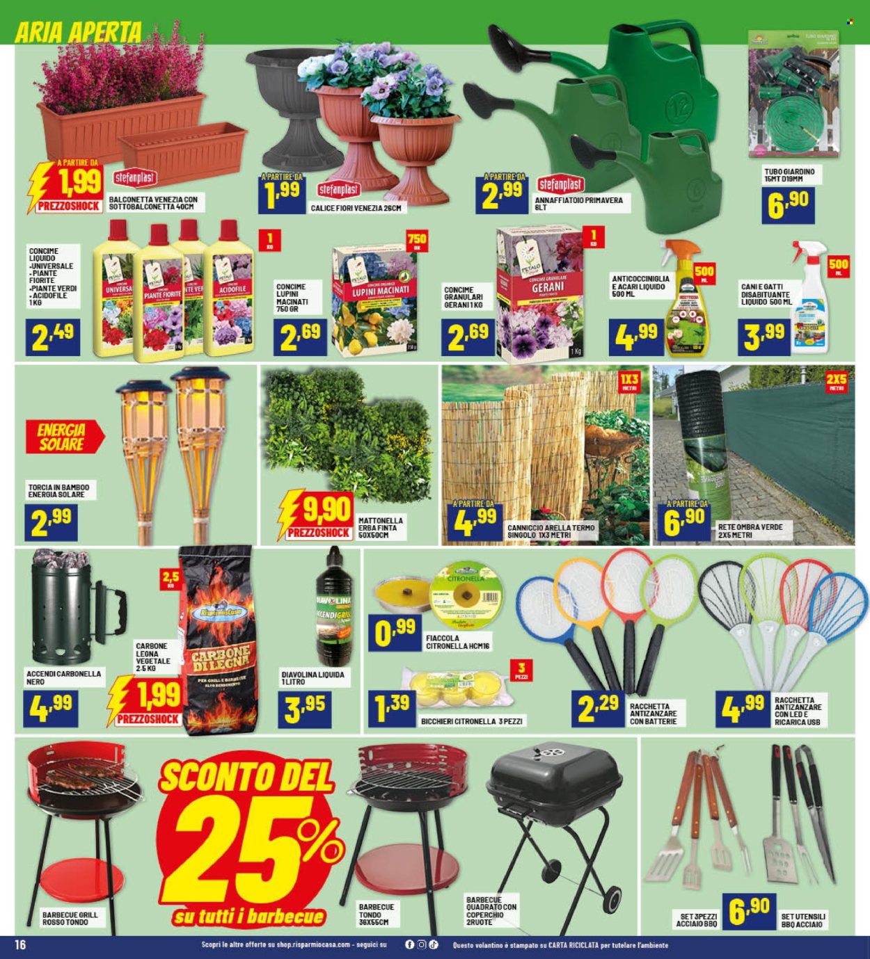 Volantino Risparmio Casa - 24/7/2025 - 10/8/2025. Pagina 16