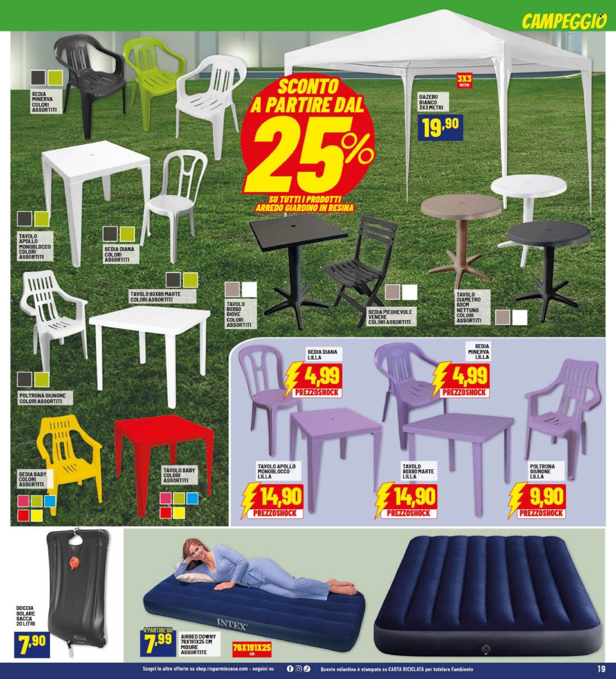 Volantino Risparmio Casa - 24/7/2025 - 10/8/2025. Pagina 19