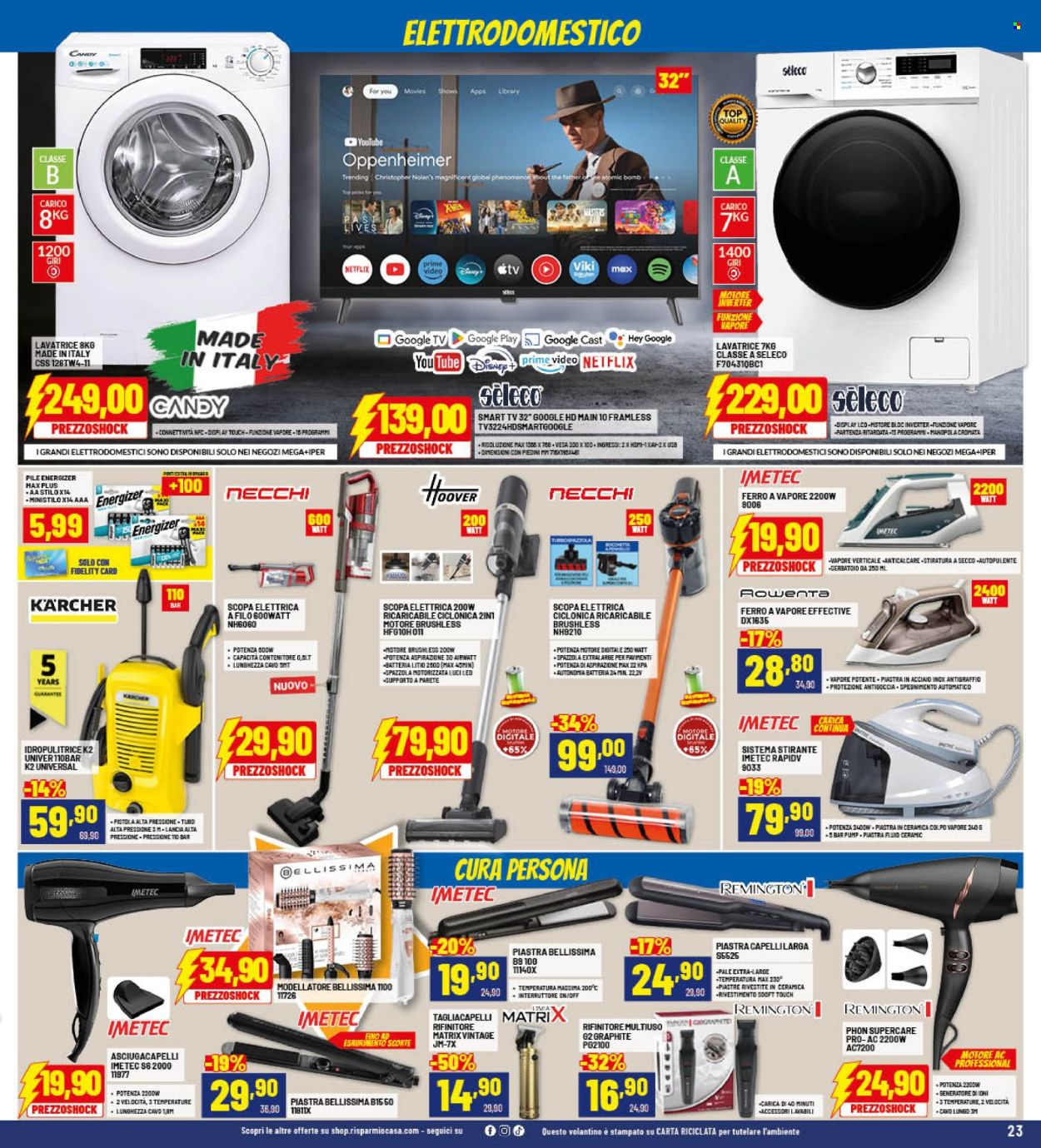 Volantino Risparmio Casa - 24/7/2025 - 10/8/2025. Pagina 23