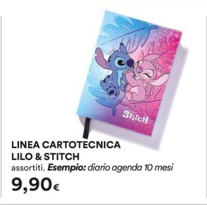 LINEA CARTOTECNICA LILO & STITCH
