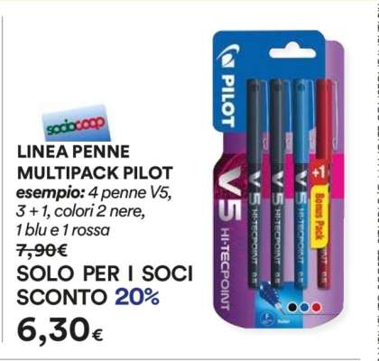 LINEA PENNE MULTIPACK PILOT