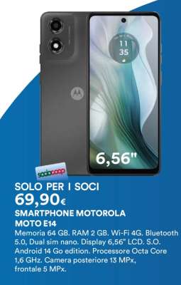 SMARTPHONE MOTOROLA MOTO E14