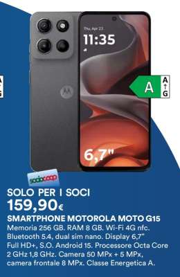 SMARTPHONE MOTOROLA MOTO G15