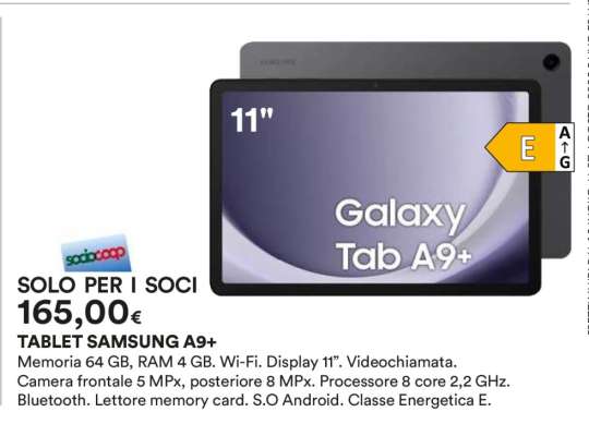 TABLET SAMSUNG A9+