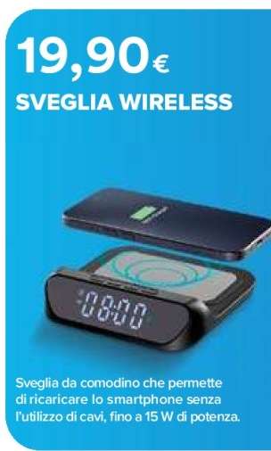 SVEGLIA WIRELESS